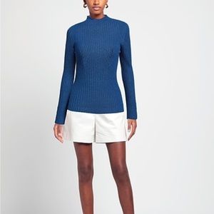 NWT Vicolo Italy Cobalt Blue Glitter Knit Top sz O/S